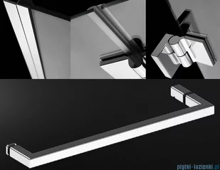 Radaway Carena DWJ drzwi prysznicowe 110 prawe przejrzyste 134333-01-01NR | - Ścianki i drzwi prysznicowe - miniaturka - grafika 3