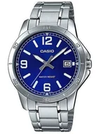 Zegarki męskie - ZEGAREK MĘSKI CASIO MTP-V004D-2B (zd047g) + BOX - miniaturka - grafika 1