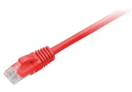Patchcordy - Patchcord BKT RJ45, kat.6, U/UTP, LSOH, wtyk BKT zalewany, czerwony, 5m - miniaturka - grafika 1