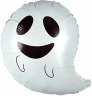 Halloween - Balon foliowy Duszek - 30 cm - 1 szt. - miniaturka - grafika 1