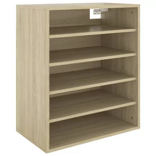 Lumarko Szafka na buty, kolor dąb sonoma, 60x35x70 cm, płyta wiórowa - Szafki na buty - miniaturka - grafika 1