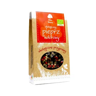 Dary Natury PIEPRZ KOLOROWY ZIARNO BIO 30 g - - Przyprawy i zioła sypkie - miniaturka - grafika 1