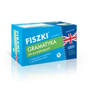 Książki do nauki języka angielskiego - Cztery Głowy Fiszki język angielski Gramatyka dla początkujących A1-A2 - Patrycja Wojsyk - miniaturka - grafika 1
