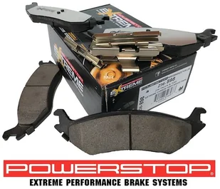 Tylne klocki Z36 + WIERCONE nacinane tarcze hamulcowe POWERSTOP EVOLUTION Dodge Durango 2004-2009 - Tarcze hamulcowe - miniaturka - grafika 5