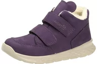 Buty dla dziewczynek - Superfit Dziewczęce sneakersy Breeze, Fioletowy 8500, 24 EU Schmal - miniaturka - grafika 1