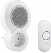 Dzwonki i gongi - Byron zestaw drzwi DBY-23513 bezprzewodowy 13,5 biały 5-częściowy twm_475898 - miniaturka - grafika 1