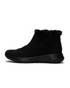 Botki damskie - Skechers Damskie botki On-the-go Joy – Bundle Up klasyczne, czarny zamsz, 42 EU - miniaturka - grafika 1