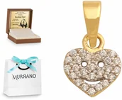 Zawieszki - Złota zawieszka 585 serduszko serduszka PREZENT - miniaturka - grafika 1