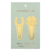 Zakładki indeksujące - Zakładki do książek metalowe (2szt) - Lucky Charms | DESIGNWORKS INK - miniaturka - grafika 1