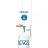 Kosze na śmieci - Brabantia Worki na śmieci E 20l 20 szt. - miniaturka - grafika 1