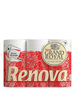 Papier toaletowy Renova Grand Royal 6 szt - Papier toaletowy - miniaturka - grafika 1