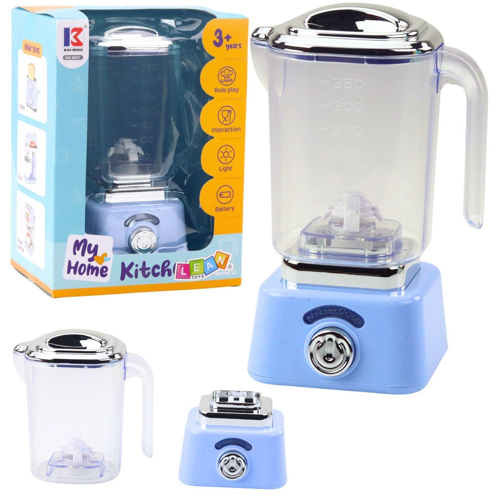 DLA DZIECI BLENDER KUCHENNY ŚWIATŁA OBROTOWY