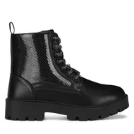 Buty dla dziewczynek - Trzewiki BEETLEJUICE CM-AW24-319WBBJ-A Czarny - miniaturka - grafika 1