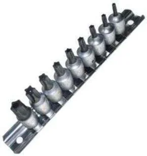 Condor Werkzeug Nasadki Torx Plus 5-kątne z otworem TS10-TS50, 1/4", 9 szt. C.1108 - Klucze i nasadki - miniaturka - grafika 2