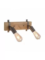Lampy ścienne - Leuchten Direkt 13472-79 - Kinkiet punktowy SLAT 2xE27/40W/230V - miniaturka - grafika 1