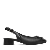 Czółenka - Czółenka Rieker CEO-43456-00 Czarny - miniaturka - grafika 1