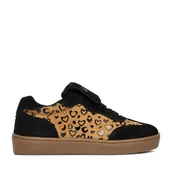Buty dla dziewczynek - Sneakersy Guess CEO-513-053 A Czarny - miniaturka - grafika 1