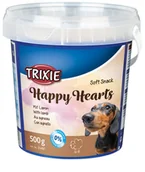 Suplementy i witaminy dla psów - Trixie MIĘKKIE PRZEKĄSKI DLA PSA Happy Hearts 500g - miniaturka - grafika 1