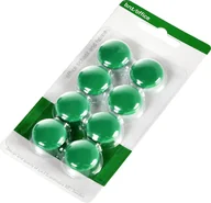 Magnesy - Stickn Magneter bnt grøn Ø20mm blister 8stk/pak - 8 stk. - miniaturka - grafika 1
