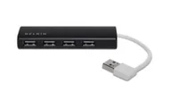 Huby USB - Belkin F4U042bt ultra slim 4-portowy - miniaturka - grafika 1