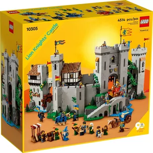 LEGO Icons Zamek rycerzy herbu Lew 10305 - Klocki - miniaturka - grafika 1