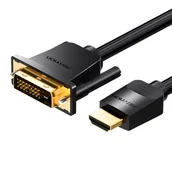 Kable - Kabel HDMI do DVI 3m Vention ABFBI (czarny) - miniaturka - grafika 1