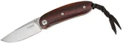 Scyzoryki - Lionsteel MINI pełny uchwyt z drewna Santos, ostrze D2, z pochewką 8210 ST - miniaturka - grafika 1