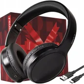 Słuchawki - Lenovo TH30 czarne - miniaturka - grafika 1