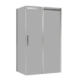 Kabina prysznicowa prostokątna 100x80x200 cm Laurena profile chromowane Wellneo - Kabiny prysznicowe Kabina prysznicowa prostokątna 100x80x200 cm Laurena profile chromowane Wellneo - Kabiny prysznicowe - miniaturka - grafika 1