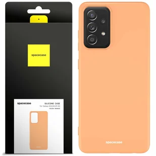 Spacecase Etui Silicone Case Galaxy A52/A52s orange - Etui i futerały do telefonów - miniaturka - grafika 1