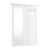 Wieszaki i stojaki - Przedpokój wieszak z lustrem Belluno Elegante - miniaturka - grafika 1