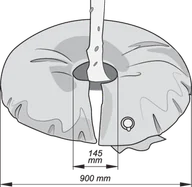 Inne akcesoria do nawadniania - WOREK NAWADNIAJĄCY, KROPLUJĄCY 55L - miniaturka - grafika 1
