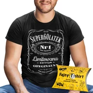 Koszulki męskie - Koszulka Na 60 Urodziny Prezent Dla Niego Męża Chłopaka Jack Daniel's L - miniaturka - grafika 1