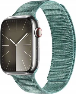 Crong Crong Melange - Pasek magnetyczny do Apple Watch 42/44/45/49 mm turkusowy melanż - Akcesoria do smartwatchy - miniaturka - grafika 1