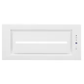 Okapy kuchenne - Afrelli AW-6 Prima Glass Centrale Biały - miniaturka - grafika 1