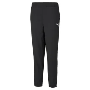 Spodnie dresowe damskie Puma ACTIVE WOVEN czarne 58686301-M - Dresy damskie - miniaturka - grafika 1