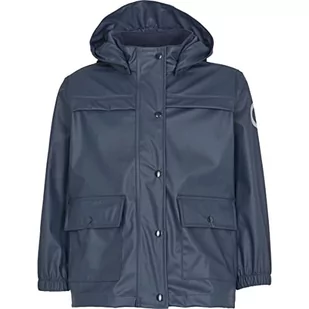 Müsli by Green Cotton Boy's Rainwear Rain Jacket, Night Blue, 134, niebieski (Night Blue), 134 - Kurtki i płaszcze dla chłopców - miniaturka - grafika 1