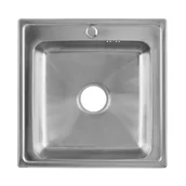 Zlewozmywaki - Zlewozmywak stalowy Junak Kuchinox - miniaturka - grafika 1