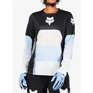 Bluzy na rower - Bluza rowerowa damska Fox Ranger LS Jersey Grid - miniaturka - grafika 1