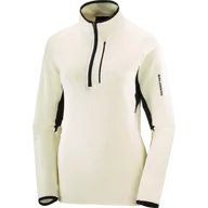 Bluzy sportowe damskie - BLUZA SALOMON ESSENTIAL LTWARM HZ W C21148 - miniaturka - grafika 1
