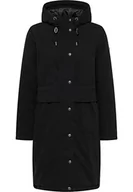 Płaszcze damskie - DreiMaster Płaszcz zimowy damski 37023881, czarny, XXL - miniaturka - grafika 1