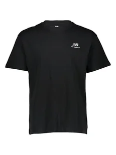 New Balance Koszulka "Uni-ssentials" w kolorze czarnym - Koszulki i topy damskie - miniaturka - grafika 1