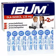 Przeziębienie i grypa - Hasco-Lek Ibum dla dzieci 125mg 10 szt. - miniaturka - grafika 1