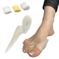 Pielęgnacja stóp - Aparat na haluksy żelowy klin i ołona haluksa czterostopniowa korekcja palucha koślawego 1 szt - miniaturka - grafika 1
