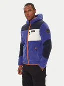 Bluzy męskie - Napapijri Polar Yupik NP0A4GNS Granatowy Regular Fit - miniaturka - grafika 1