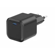 Ładowarki do telefonów - Ładowarka sieciowa Swissten GAN 1x USB-C 20W PD (22070110 Czarna - miniaturka - grafika 1