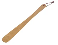 Pokrowce na ubrania - Łyżka do butów drewniana 37 cm z rzemykiem - miniaturka - grafika 1