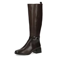 Botki damskie - Caprice Damskie 9-25525-41 sznurowane botki na obcasie, brązowe, 39 EU, brązowy, 39 EU - miniaturka - grafika 1