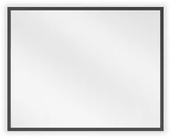 Lustra - Mexen Loft lustro łazienkowe prostokątne 50 x 40 cm, rama czarna - 9852-050-040-000-70 - miniaturka - grafika 1