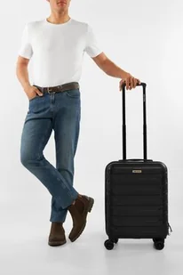 Walizka Gino Rossi GIN-S-001-05-BLACK - Walizki - miniaturka - grafika 1